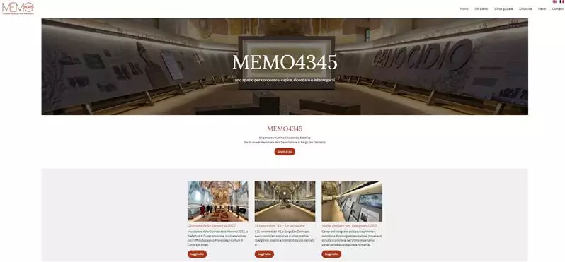 Nuovo sito MEMO4345