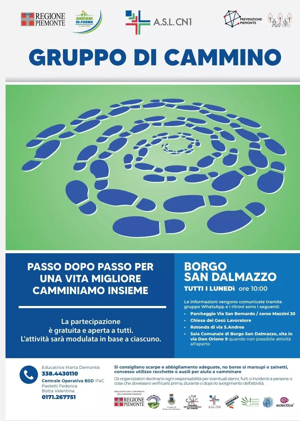 La locandina dell'iniziativa