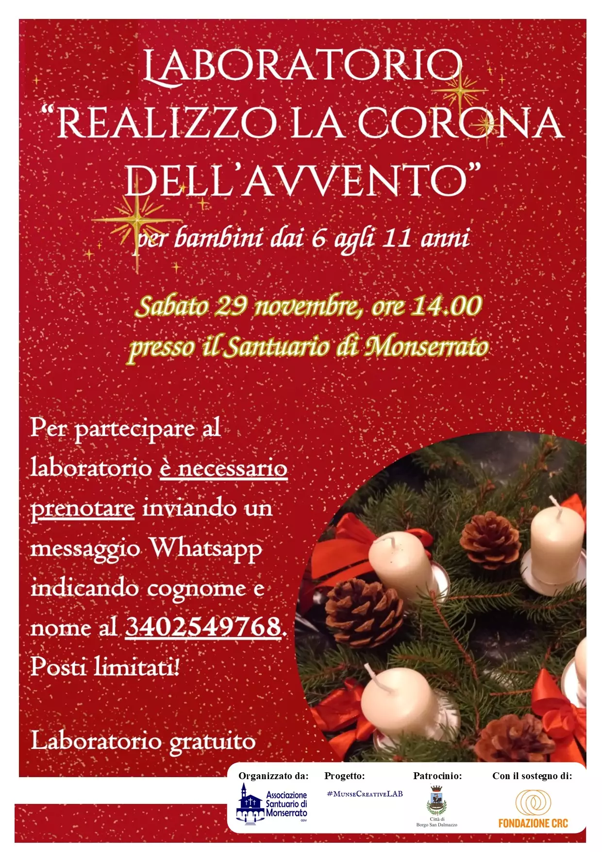 La locandina dell'iniziativa