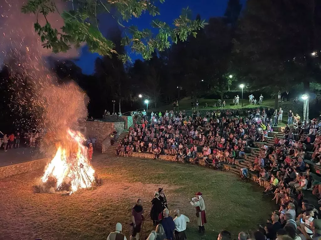 Il Falò di San Giovanni all'Anfiteatro di Monserrato