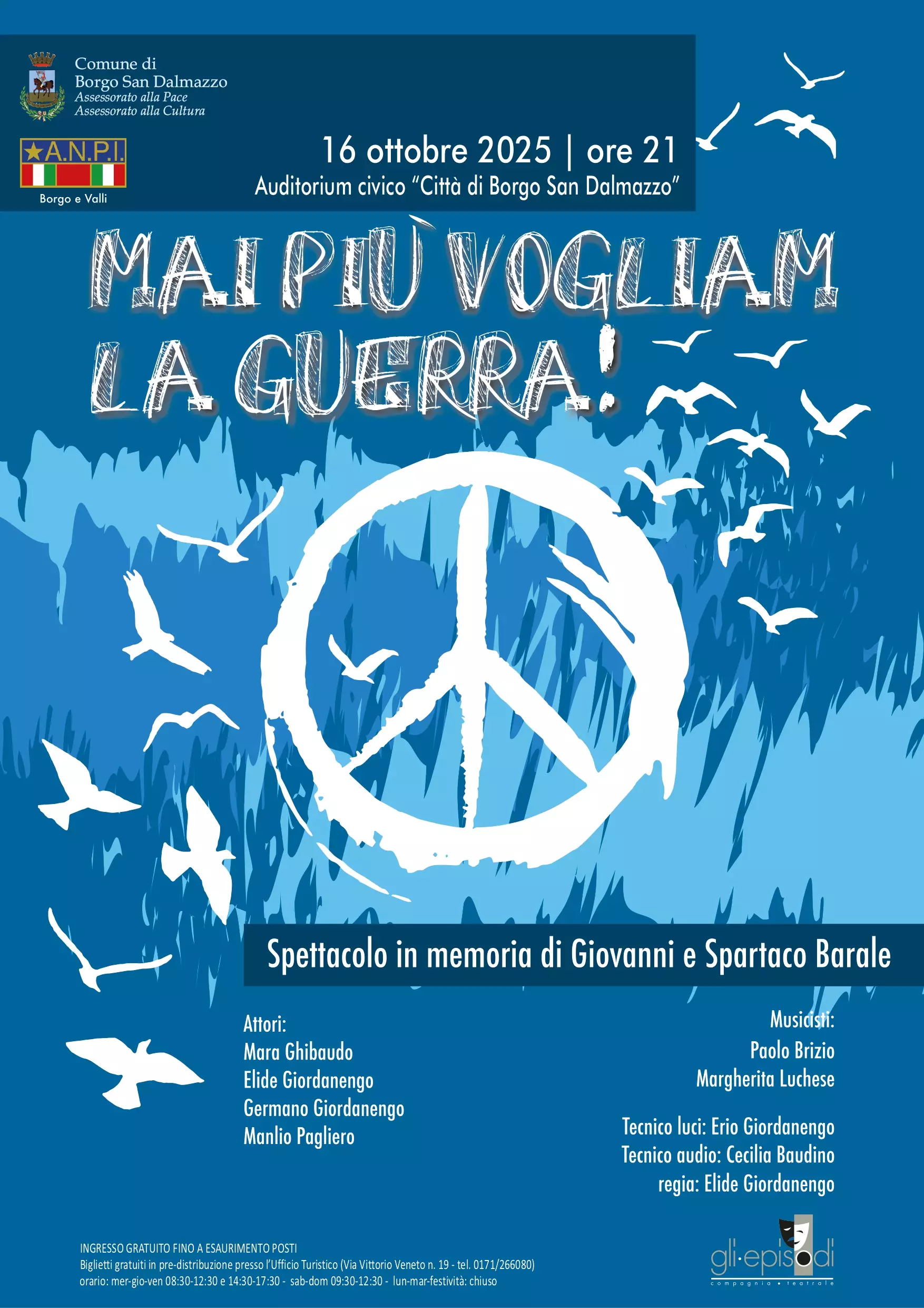 La locandina dello spettacolo