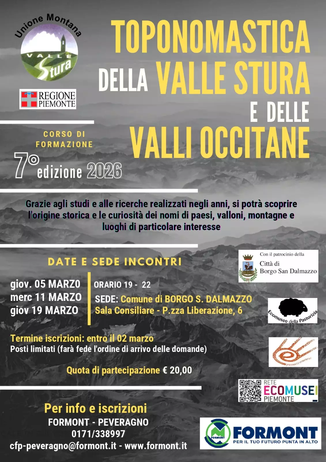 La locandina dell'evento