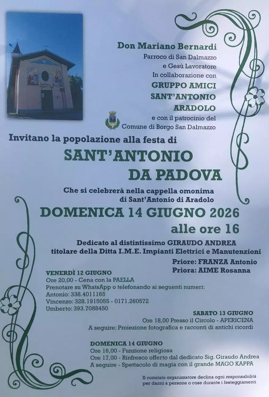 Festa di Sant’Antonio da Padova