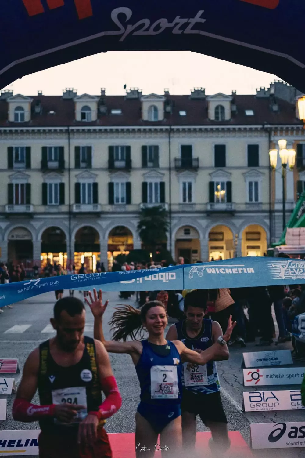 Anna Arnaudo al traguardo - Foto di Mattia Dutto