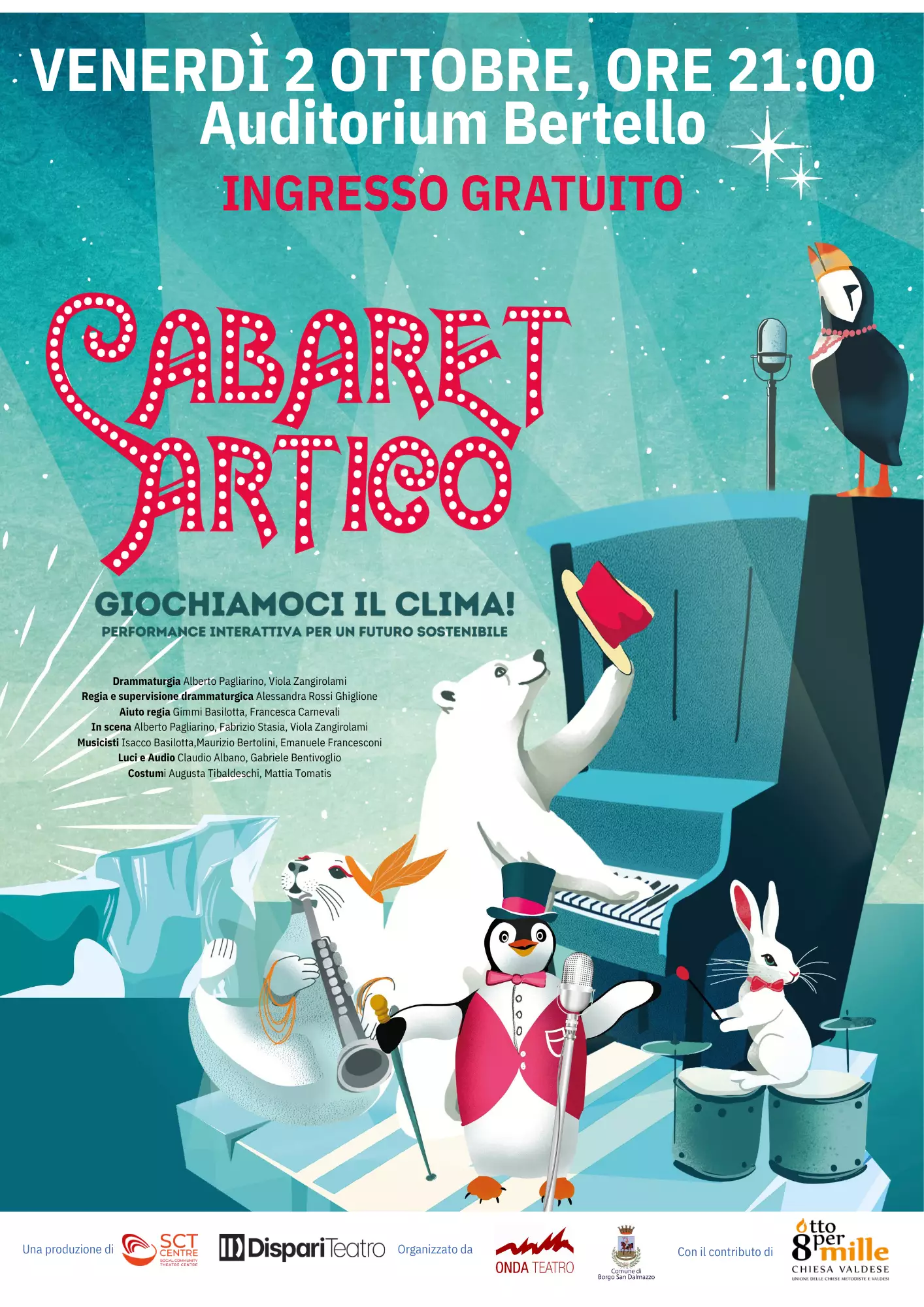 La locandina di Cabaret Artico